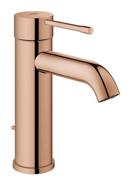 GROHE Einhand-Waschtischbatterie Essence Slim m Zugst-Ablaufgarn.
