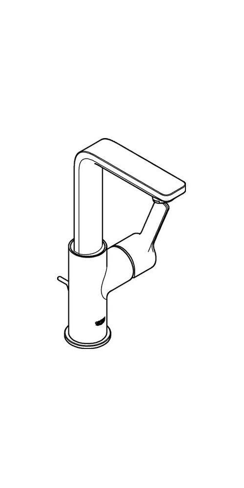 GROHE Einhand-Waschtischbatterie Lineare 1/2Zoll L-Size chr