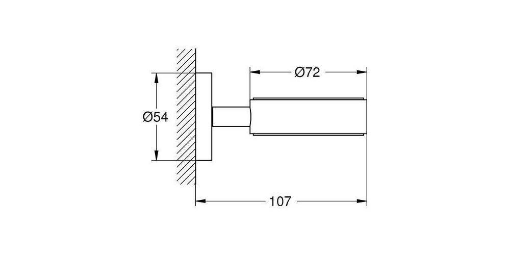 GROHE Halter ESSENTIALS Cool Sunrise