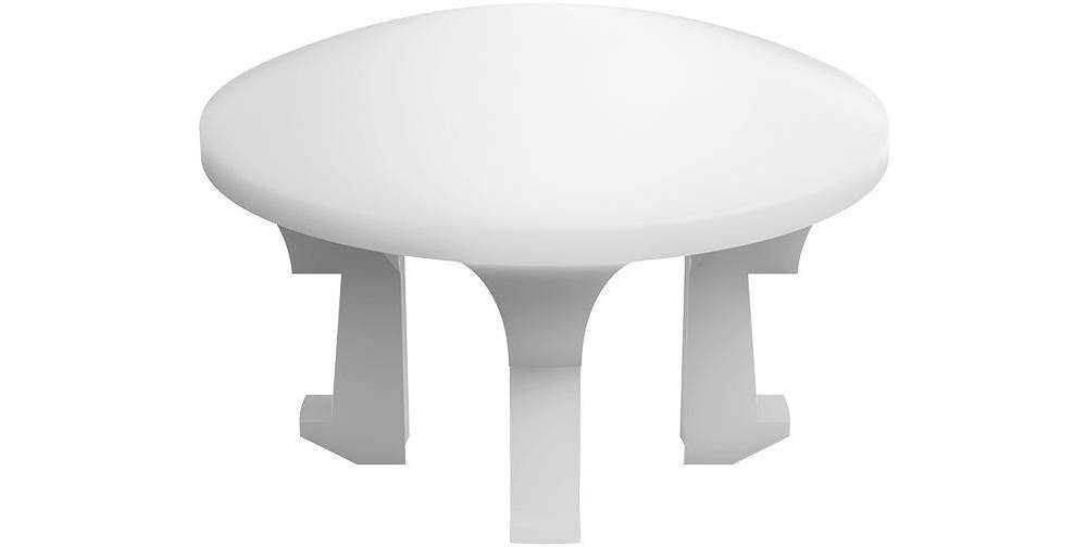 V&B Überlaufabdeckung Silikon star white