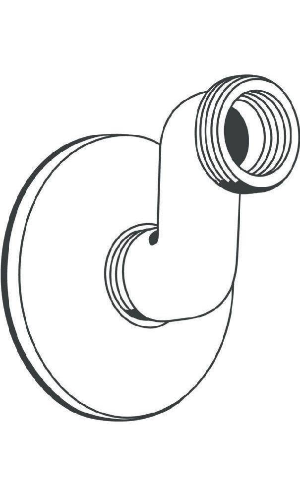 GROHE S-Anschluss 1/2Zollx3/4Zoll verstb 30mm chr