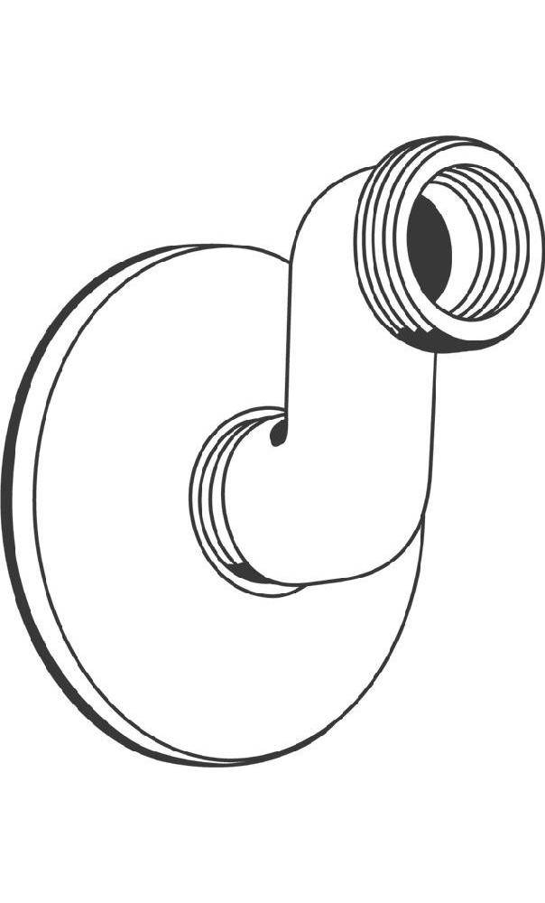 GROHE S-Anschluss 1/2Zollx3/4Zoll verstb 30mm chr