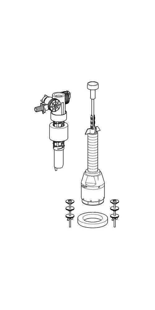 GROHE Austauschgarnitur mattchr/chr