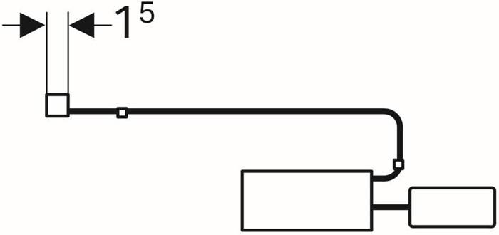 Geberit Geberit Lichtleiste für Innenschublade 885mm, 8 W