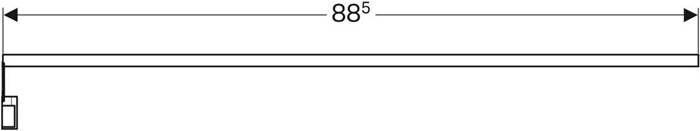 Geberit Geberit Lichtleiste für Innenschublade 885mm, 8 W