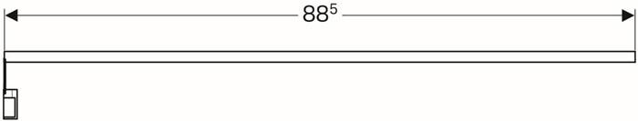 Geberit Geberit Lichtleiste für Innenschublade 885mm, 8 W