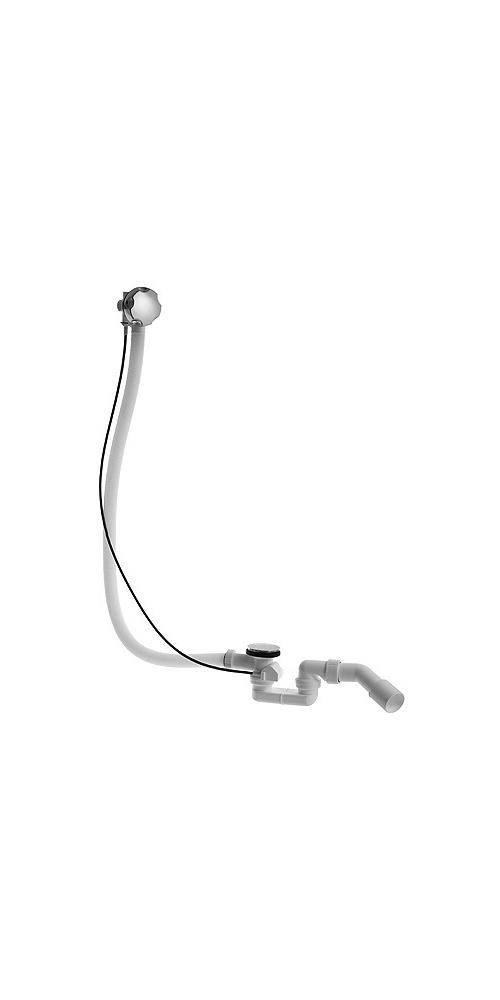 Duravit Ab-/Überlaufgarnitur für zentralen Ablauf chrom chrom
