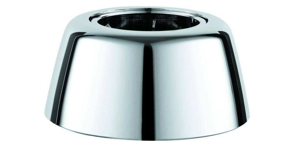 GROHE Rosette für S-Anschluss, DN 15, 70mm chrom chrom