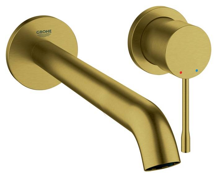 GROHE 2-Loch-Waschtischbatterie ESSENCE Ausladung 230mm Cool Sunrise