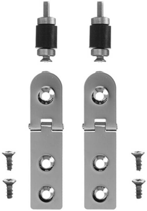 DURAVIT 0061231000 Duravit Scharnierpaar verchromt