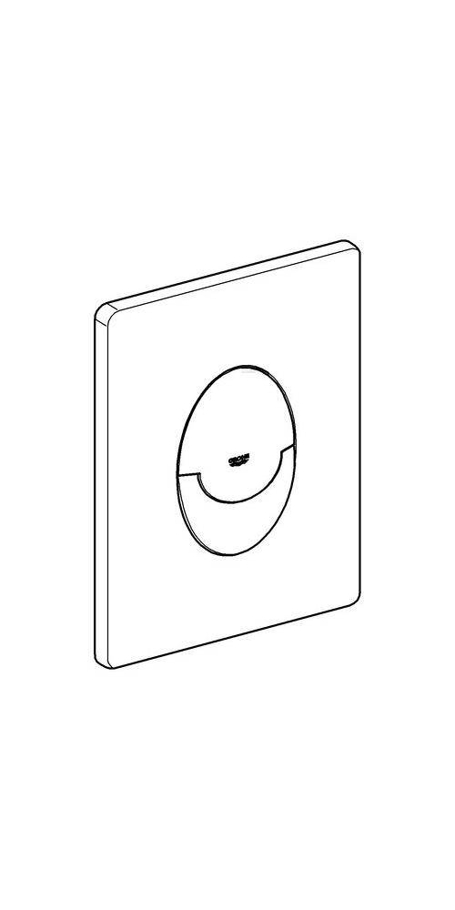 GROHE Abdeckplatte Skate Air we weiß