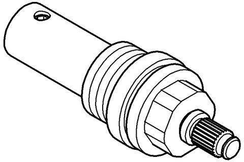 Grohe Oberteil f Eurotec/Egatec 1/2Zoll chr