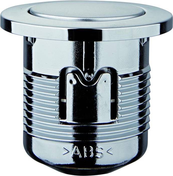Grohe Druckknopf/Rosette mattchrom/chrom