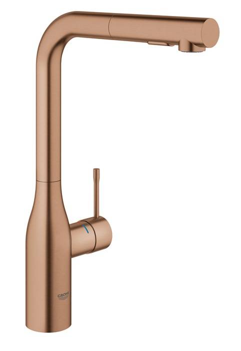 GROHE Einhand-Spültischbatterie ESSENCE herausz. Dual-Spülbr. wa sun