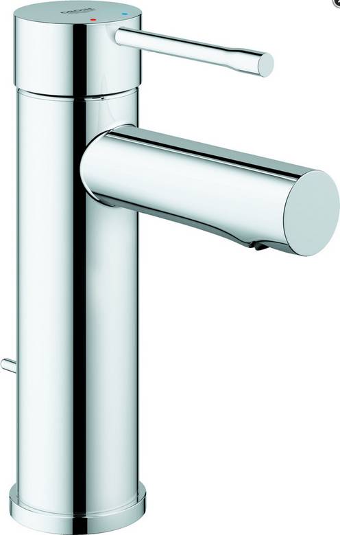 Grohe WT-Hebelmischer Essence NEU S-Size mit Zugstangen-Ablaufgarnitur VC