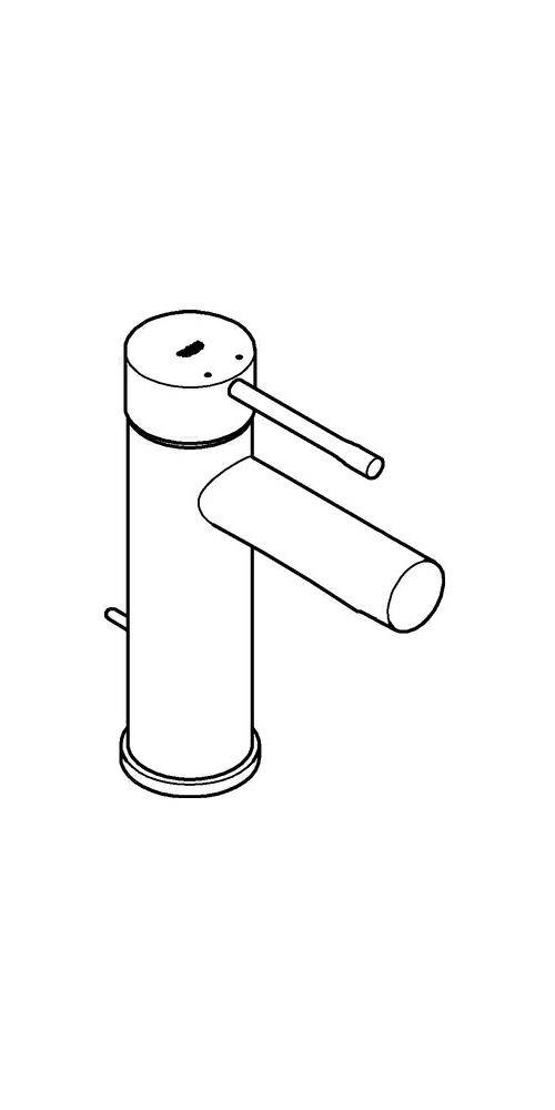 GROHE Einhand-Waschtischbatterie ESSENCE DN 15, S-Size,