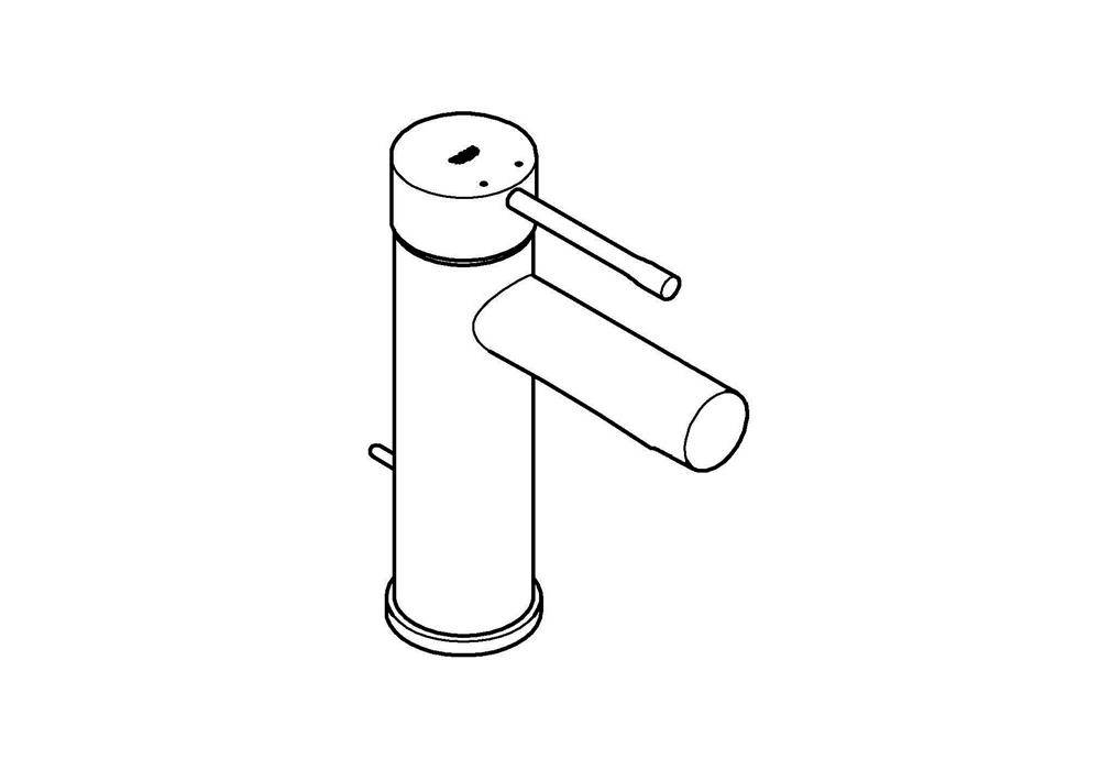 GROHE Einhand-Waschtischbatterie ESSENCE DN 15, S-Size,