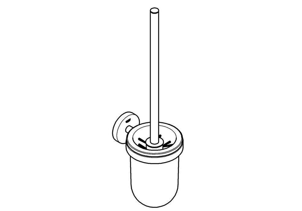 GROHE Toilettenbürstengrt ESSENTIALS 398mm Cool Sunrise