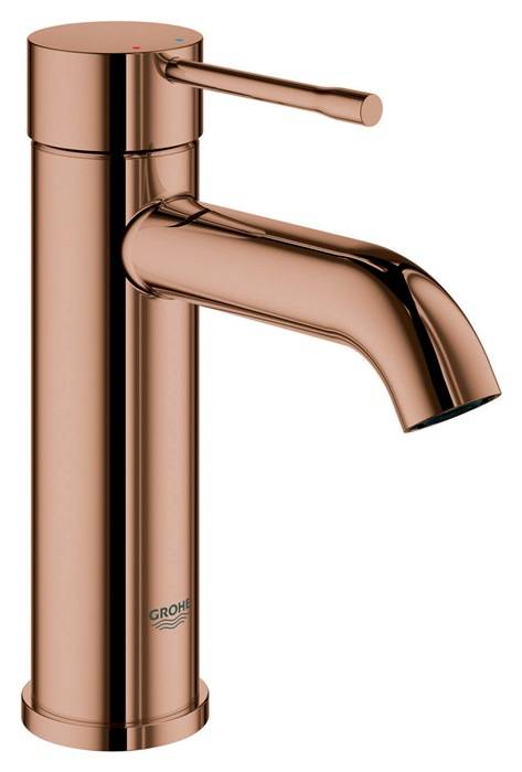GROHE Einhand-Waschtischbatterie ESSENCE S-Size glatter Körper warm