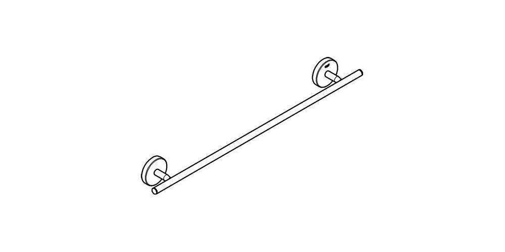 GROHE Badetuchhalter BAU COSMOPOLITAN 522mm chrom