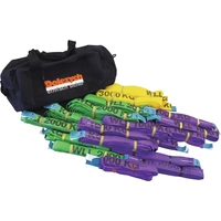 Rundschlingen-Set DIN EN 1492-2 20-tlg.DOLEZYCH Rundschlingen-Set DIN EN 1492-2 20-tlg.DOLEZYCH