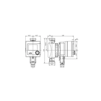 Wilo Trinkwasserpumpe Star-Z NOVA-T, Rp 1/2Zoll, 138mm Wilo Trinkwasserpumpe Star-Z NOVA-T, Rp 1/2Zoll, 138mm