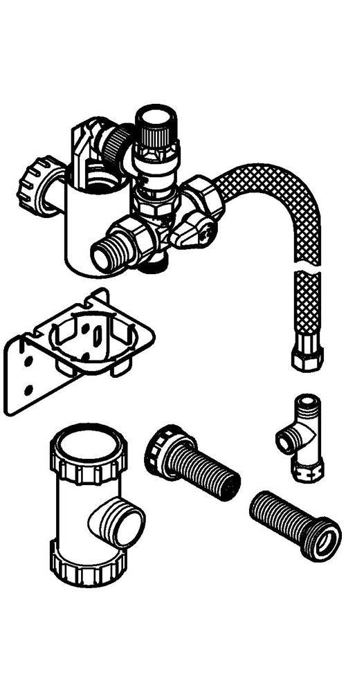 GROHE Sicherungseinrichtung 48371000 f Red Boiler für Red Boiler