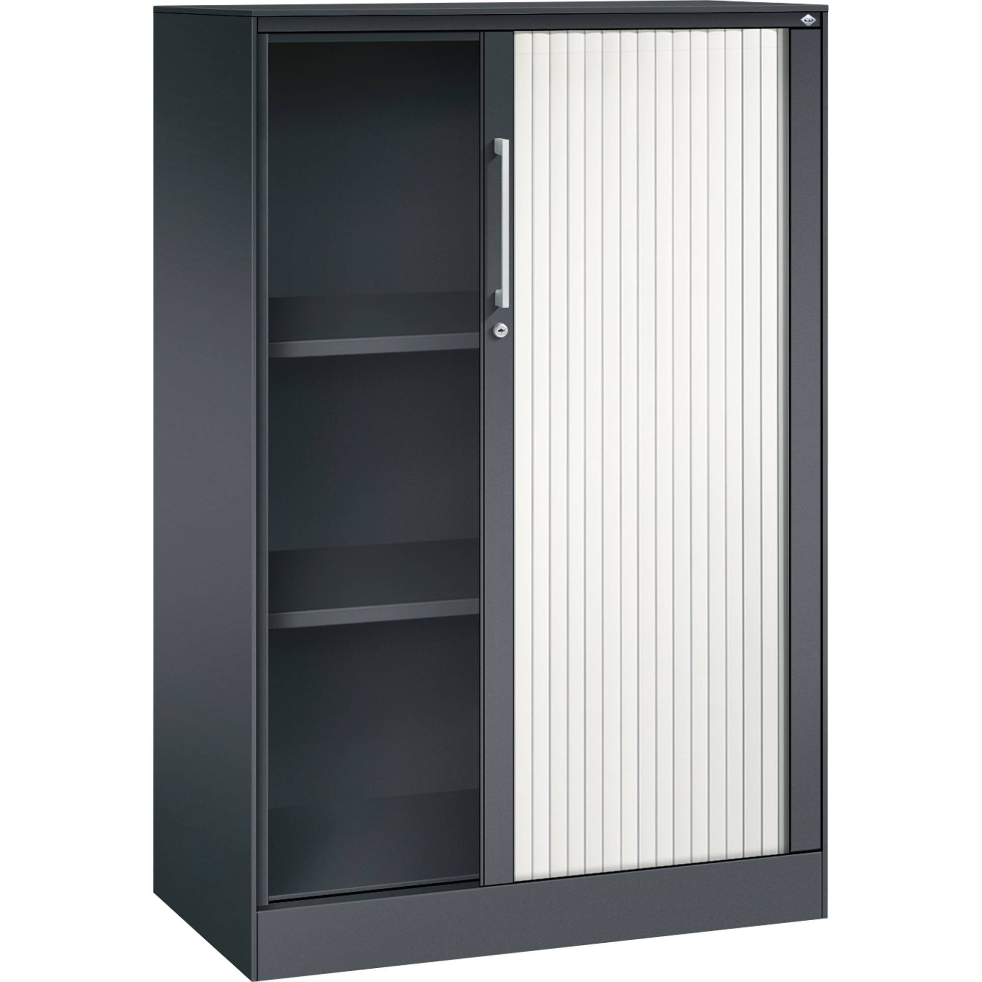 C+P Aktenschrank 143033000S10057 3OH 1310x800x435mm sgr/rws