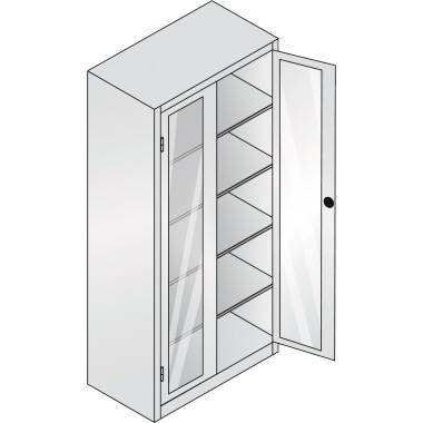 C+P Werkzeugschrank 8922055S10007 Fenstertür 1950x930x600mm lgr/lbl - Artikel: 820032858