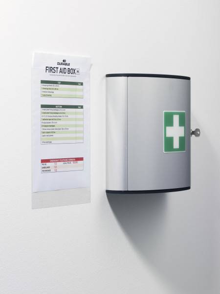 DURABLE POCKETFIX - Selbstklebende Tasche - für A4 - durchsichtig (Packung mit 25)