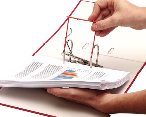 Fellowes 0089601, Rot, 100 Stück(e)