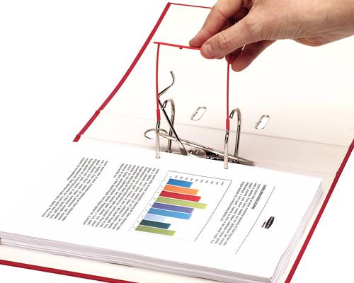 Fellowes 0089601, Rot, 100 Stück(e)