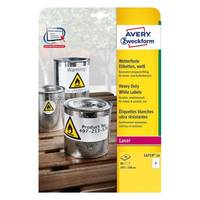 Avery Zweckform L4719 - Polyester - matt - permanenter Klebstoff - weiß - A6 (105 x 148 mm)