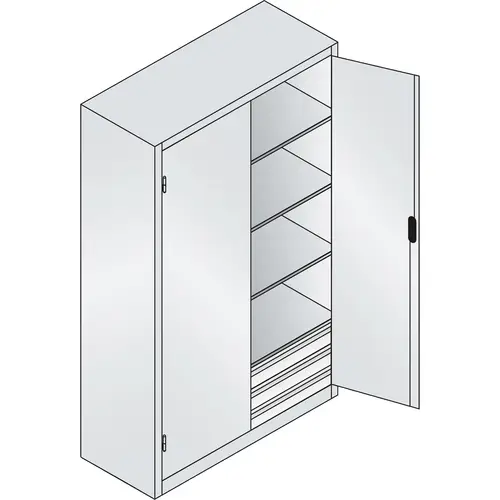 C+P Werkzeugschrank 8931503S10241 4Bd. 3Sch. 1950x1200x500mm lgr/rrt C+P Werkzeugschrank 8931503S10241 4Bd. 3Sch. 1950x1200x500mm lgr/rrt
