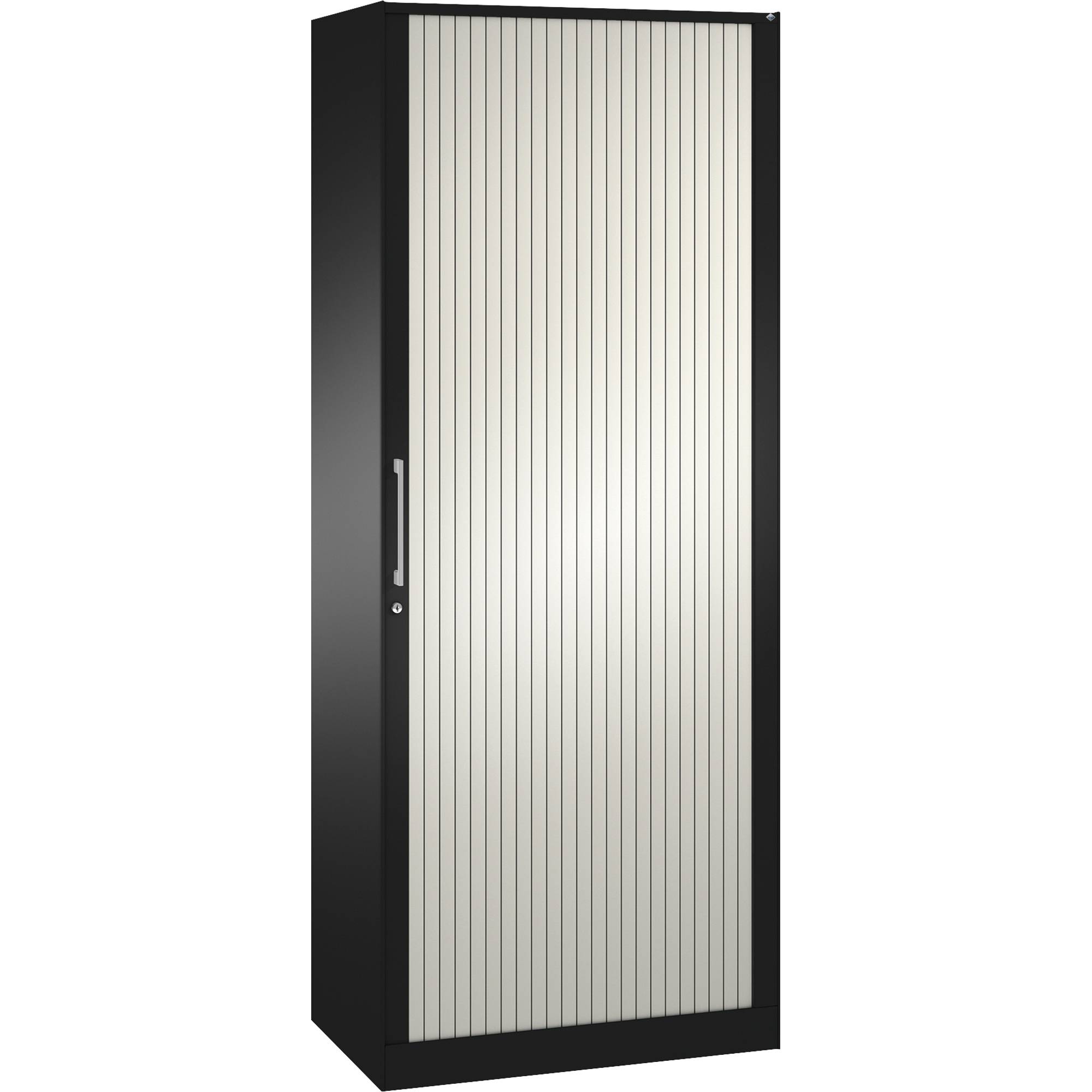 C+P Aktenschrank 143003000S10037 5OH 1980x800x435mm sgr/rws