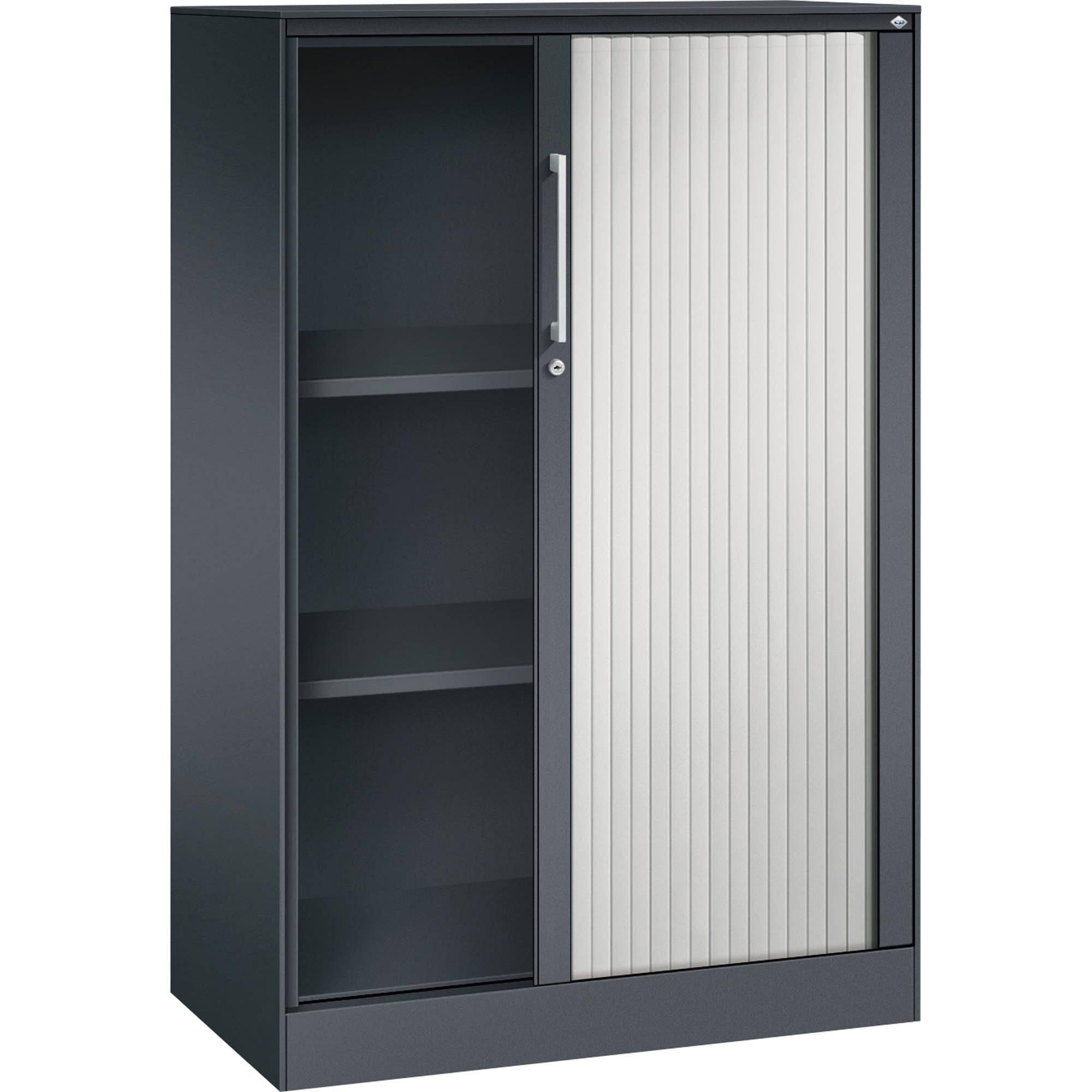 C+P Aktenschrank 143033000S10056 3OH 1310x800x435mm sgr/lgr