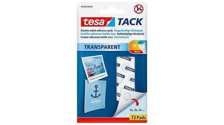 TESA TACK, Montagepad, Transparent