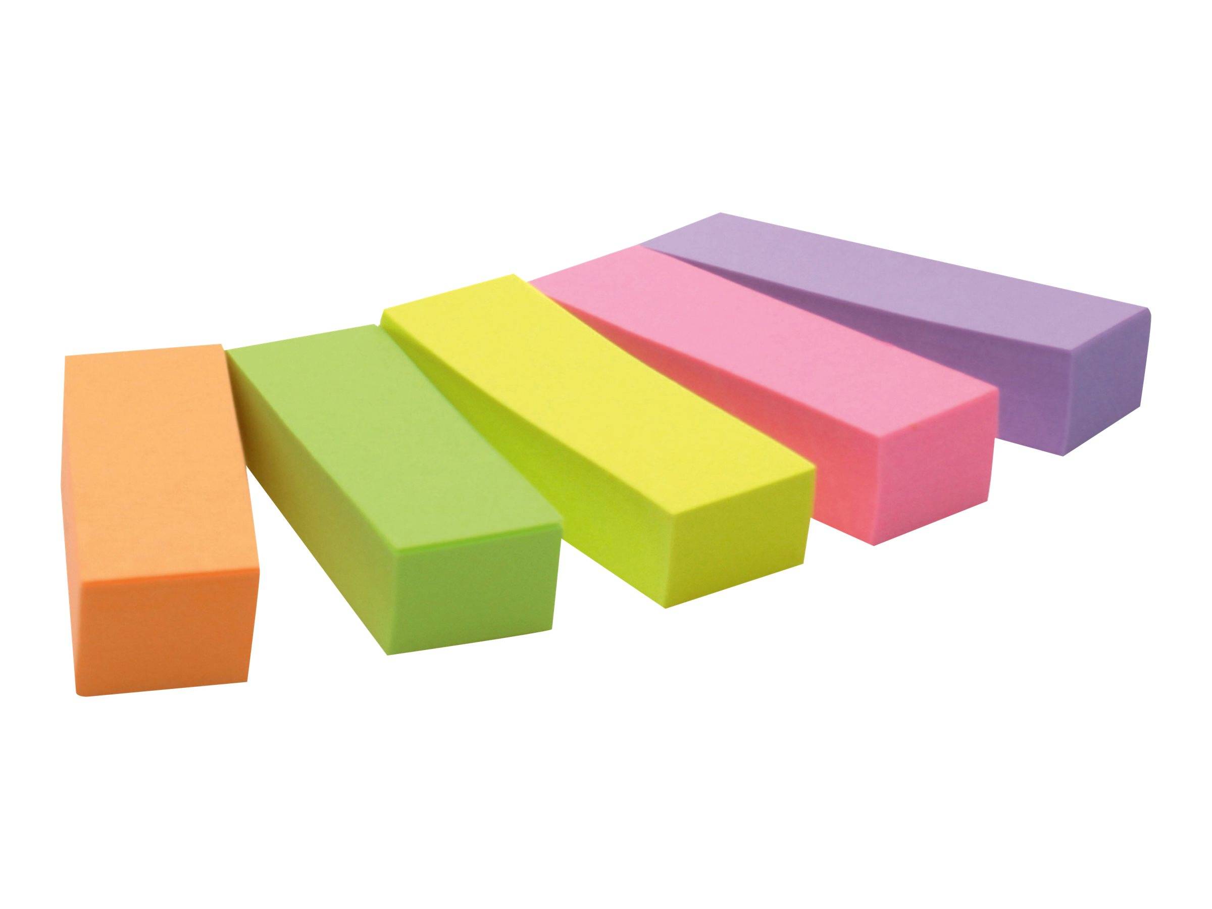 3M - Post-it 670-5 - Seitenmarker - 15 x 50 mm - 500 Blatt (5 x 100)