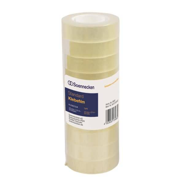 Klebefilm 5844 15mmx33m transparent 10 Stück
