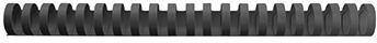 GBC Plastikbinderücken 4028600 DIN A4 16mm schwarz 100 St./Pack.