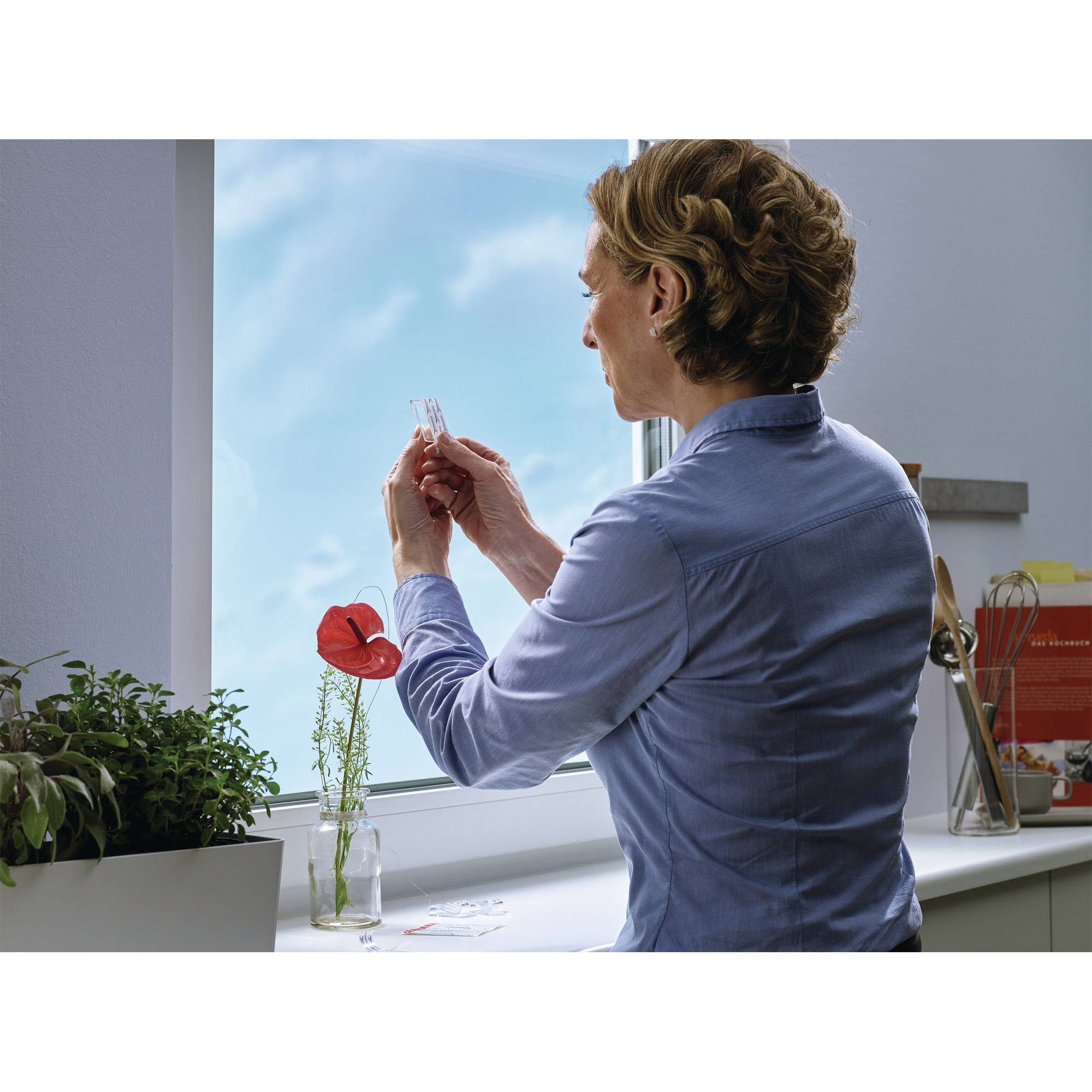 tesa Klebehaken für max. 1,0 kg 2,0 x 5,5 cm, 2 St.