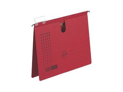 ELBA Hängehefter chic ULTIMATE Karton rot 1 x kaufmännische Heftung, 5 St.