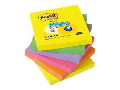 3M - Post-it Z-Notes R-330-NR - Notizen - 76 x 76 mm - 600 Blatt (6 x 100)