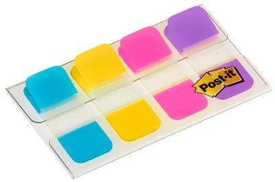 3M Post-it Index Strong Mini 676-AYPV - Haftstreifen - 16 x 38 mm 40 Blatt (4 x 10)