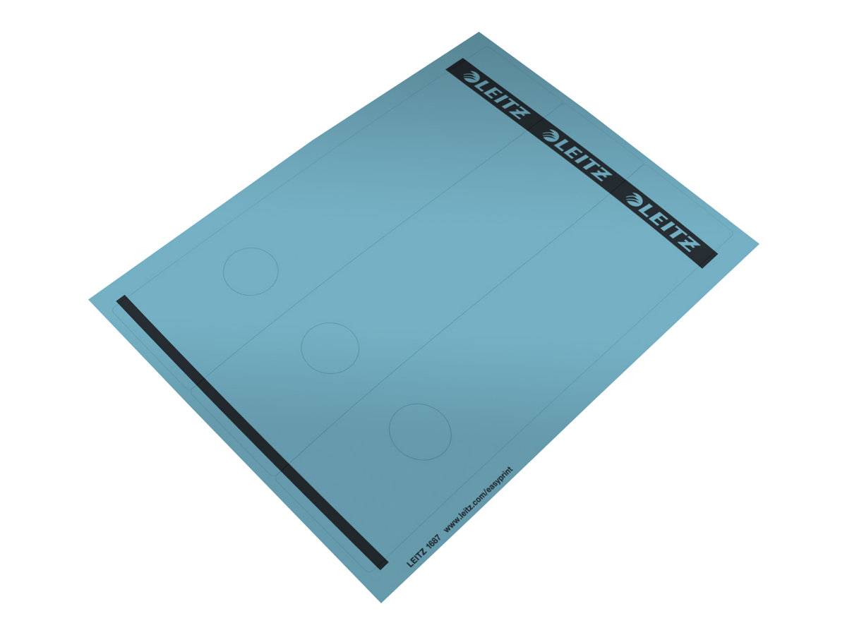 ESSELTE LEITZ - Leitz - Ordneretiketten - Blau (Packung mit 75)
