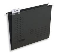 ELBA chic ULTIMATE - Hängeregister - für A4 - Kapazität: 330 Blätter - mit Register - Anthrazit (Packung mit 5)
