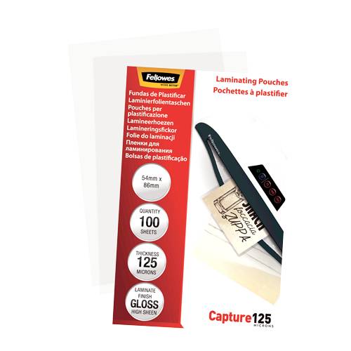 Fellowes Laminating Pouches - 125 Mikron - 100er-Pack