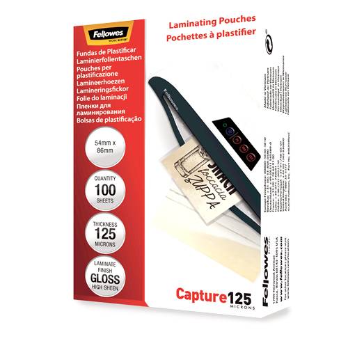 Fellowes Laminating Pouches - 125 Mikron - 100er-Pack