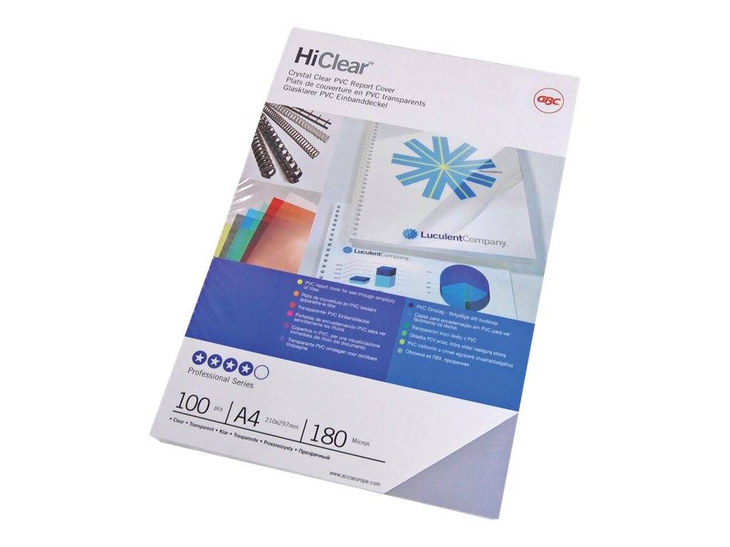 GBC HiClear - A4 (210 x 297 mm) - 200 Mikron