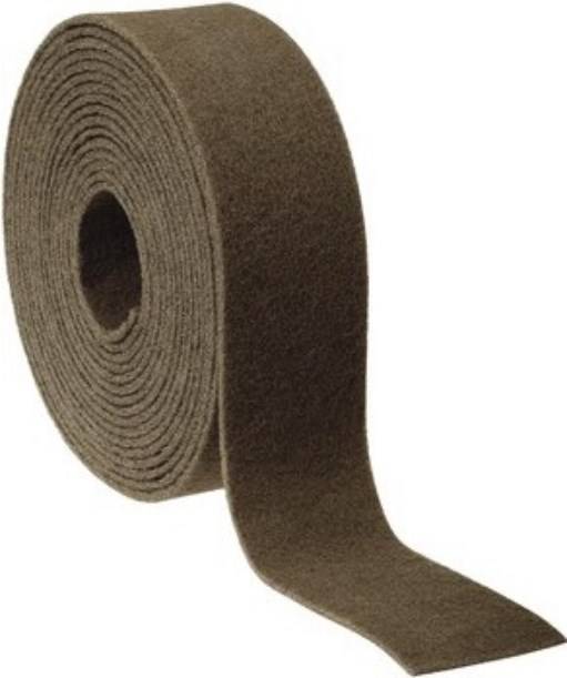 3M 65328 Schleifvliesrolle CP-RL Länge 5 m Breite 50 mm medium 180 rotbraun